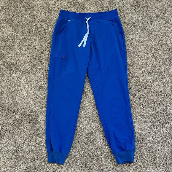 FIGS Zamora 2.0 Jogger Scrub Pants Royal Blue W18SW2005 PO 2439 Size Medium - Picture 1 of 10